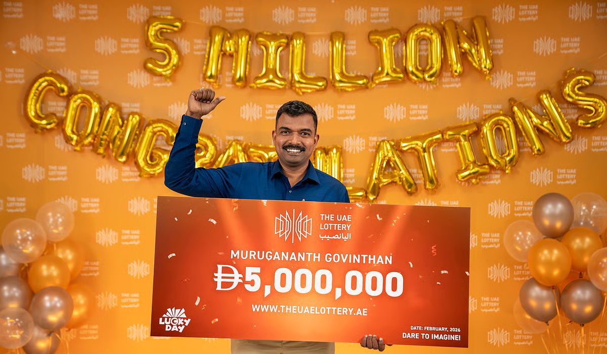 UAE Lottery: Player Wins Dh5 Million in Lucky Day Draw
